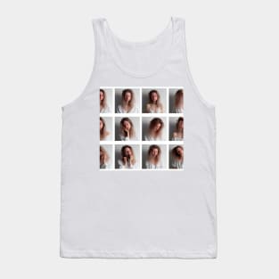 Sleepy girl: It's hard to wake up in the morning! Tank Top